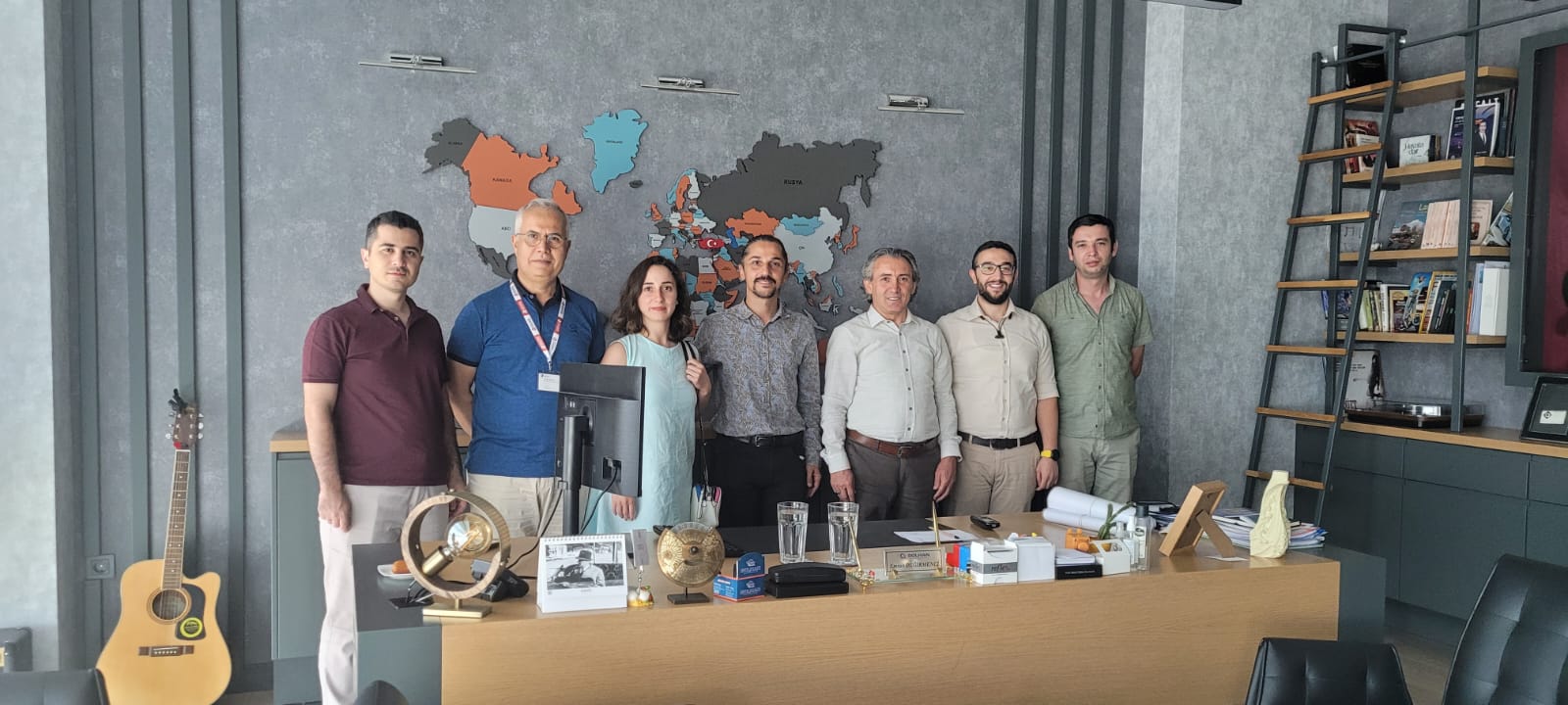 OSTİM Teknik Üniversitesi ile Üyemiz Gülhan Yedek Parça firmasına ziyaret gerçekleştirildi