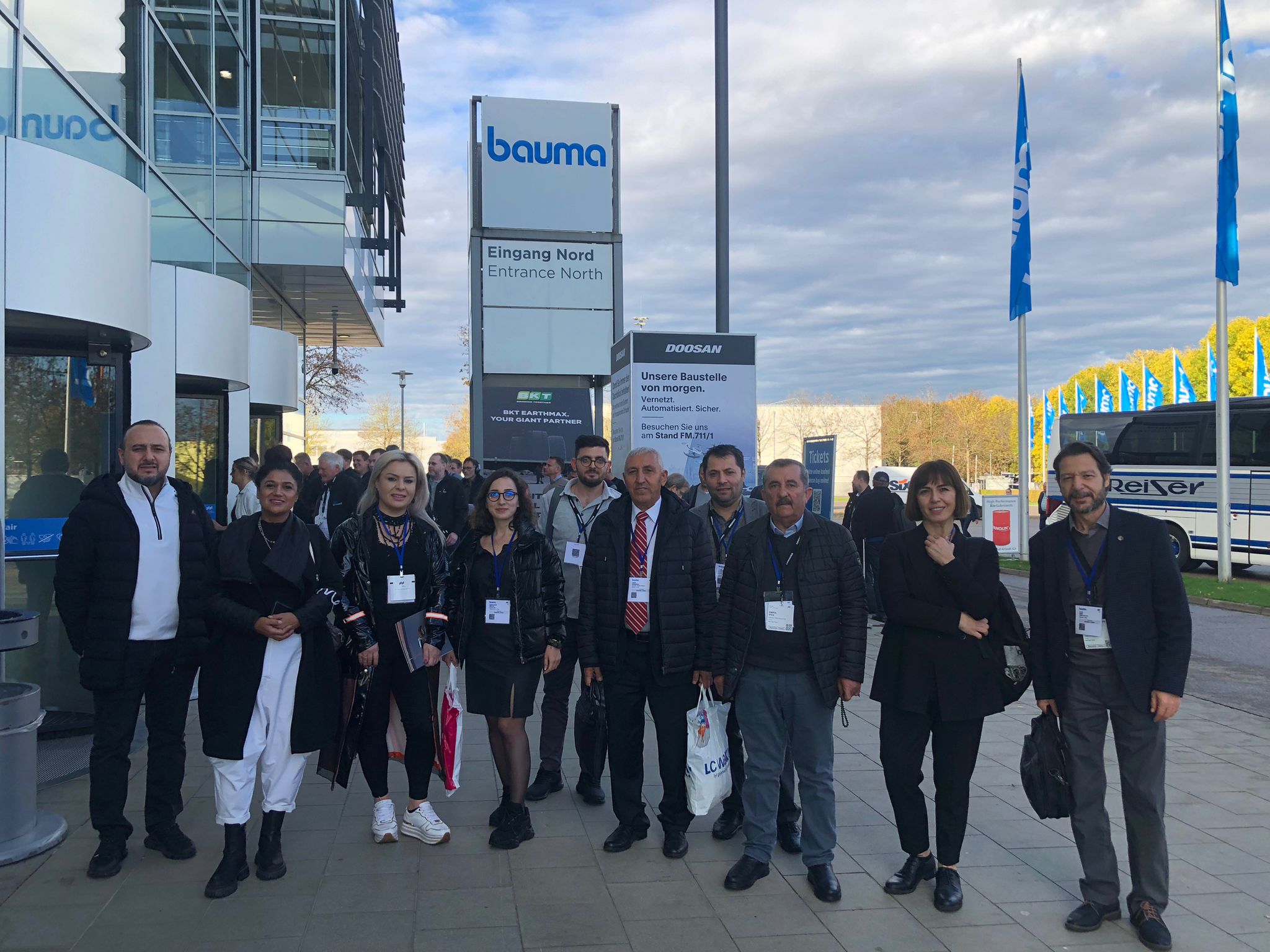 Bauma 2022 Fuarı'na 11 Firmamızla Katılım Sağladık