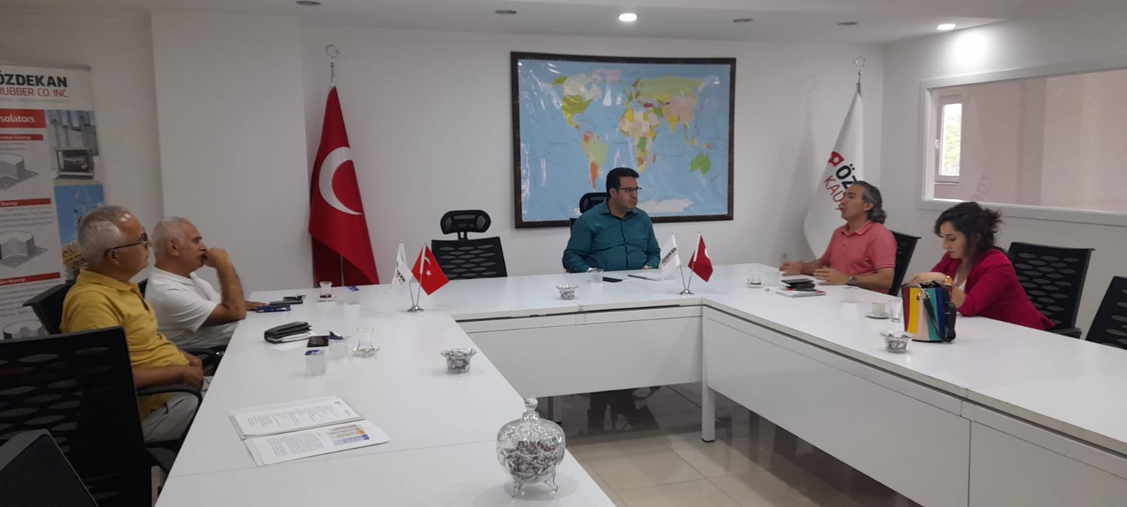 OSTİM Teknik Üniversitesi Meslek Yüksekokulu ile Özdekan Kauçuk Firmasına Ziyaret