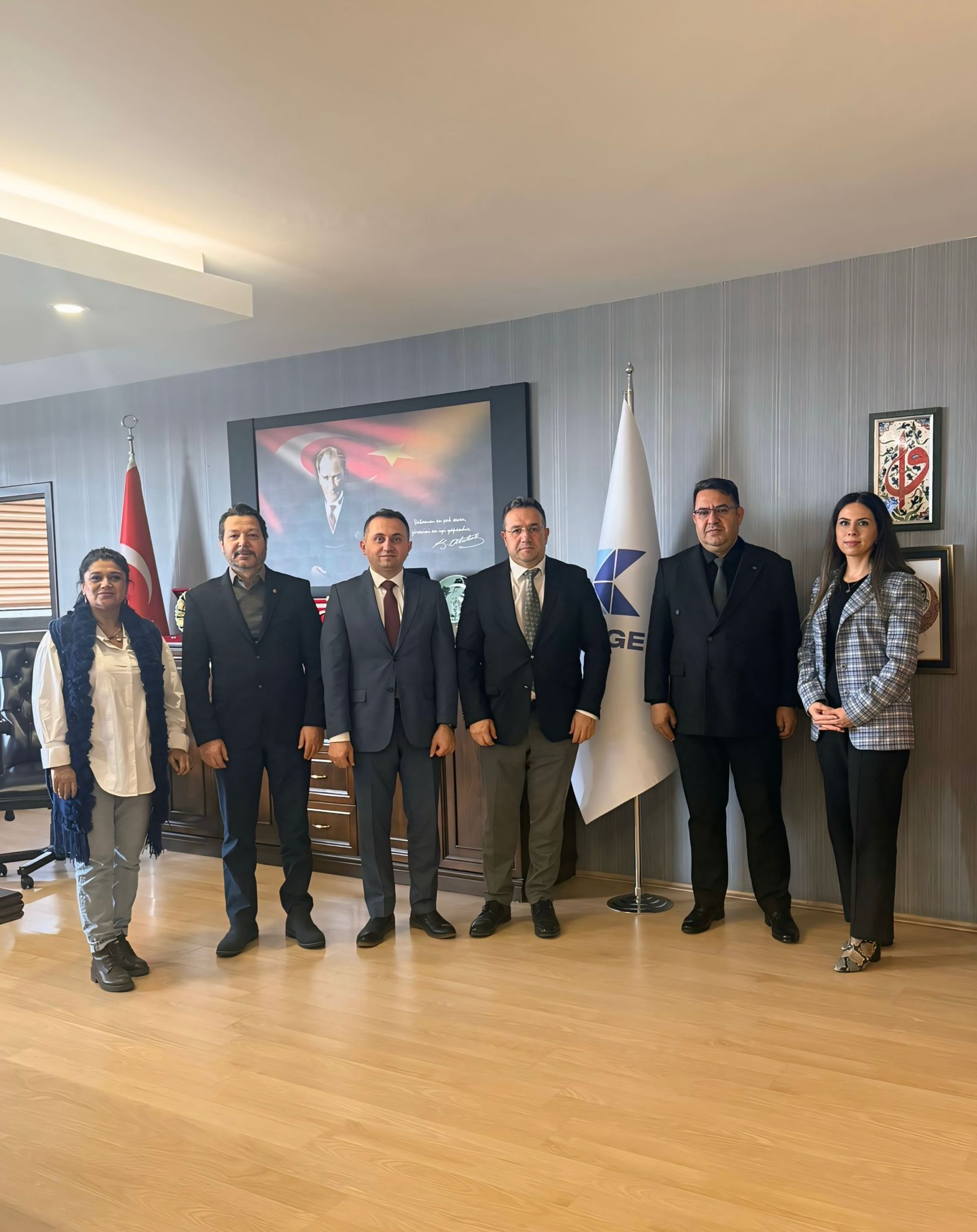 OSTİM Kauçuk Teknolojileri Kümelenmesi Yönetimi’nden KOSGEB OSTİM Ziyareti